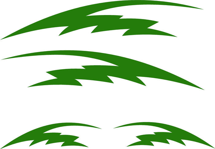 Tribal Flame Graphics GC19 – Tribal Flame Golf Cart Decals | ATV UTV Vinyl