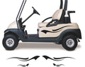 Golf Cart Decals Accessories Go Kart Stickers Tribal Flames Stripes GC65