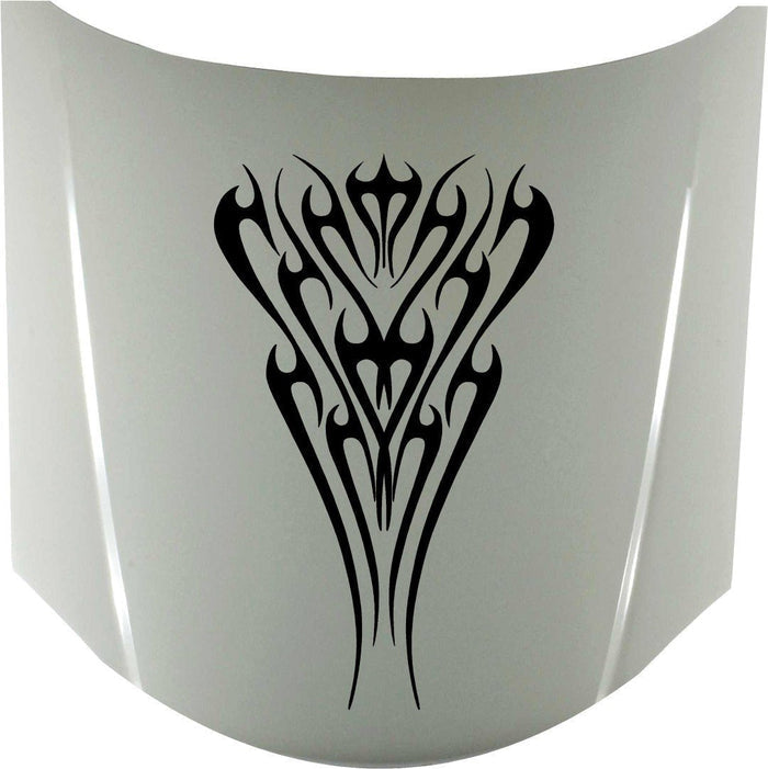 Tribal flame hood decal vinyl graphics B753