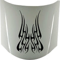 Tribal flame hood decal vinyl graphics B767