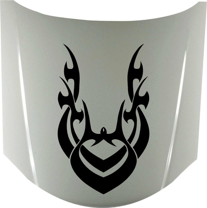 Tribal Flame Hood Decals for Cars Trucks Boats - Cool Graphics Vinyl Sticker B720 - B720 Hood Decal