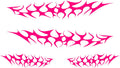 Tribal Flames Golf Cart Decals  Go Kart Stickers - Model GC06 Sticker Chef