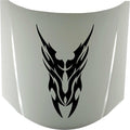 Tribal Flames Hood Decals for Trucks Cars Boats - Head Turner Graphics Vinyl B777 - B777 Hood Decal