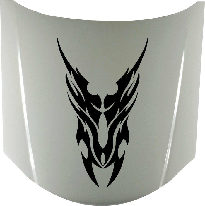 Tribal Flames Hood Decals for Trucks Cars Boats - Head Turner Graphics Vinyl B777 - B777 Hood Decal