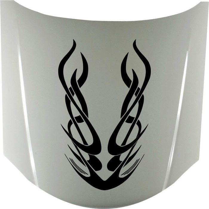 Tribal Flames Hood Decals for Trucks Cars Boats - Striking Graphics Vinyl B728 - B728 Hood Decal
