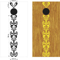 Tribal Lines Cornhole Decals Stickers for Bean Bag Toss Game