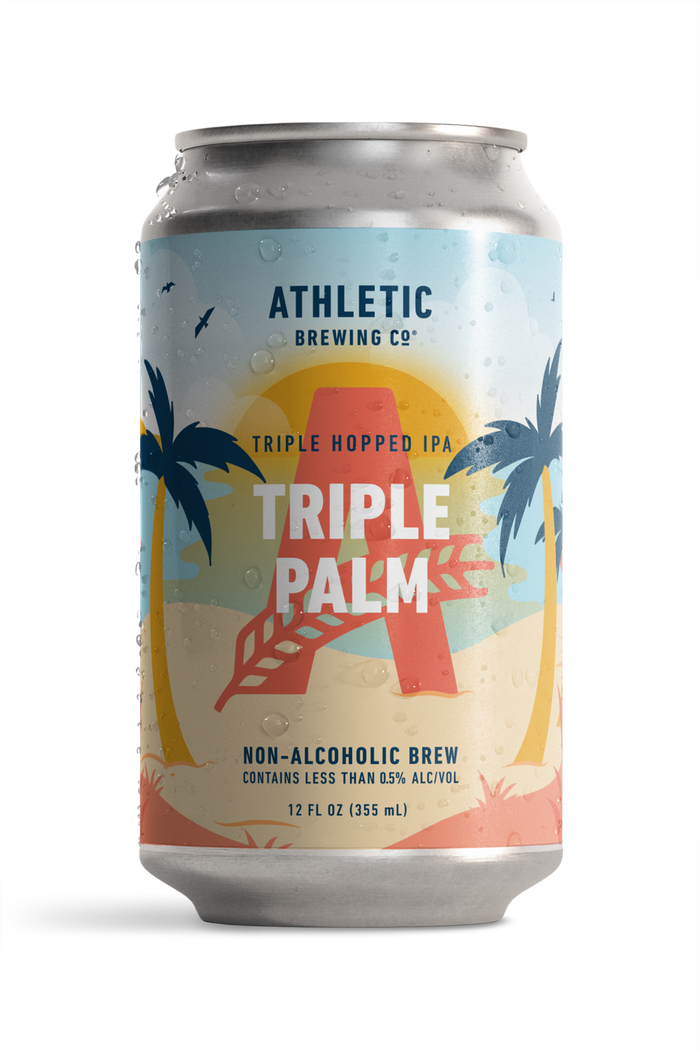 Triple palm triple hopped ipa can