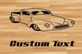 Truck Hot Rod 2 Car Wall Decal - Auto Wall Mural - Vinyl Stickers - Boys Room Decor Sticker Chef