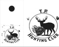 hunting fishing cornhole decal