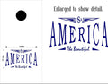 USA Flag Cornhole Board Decals - Patriotic Stickers for Outdoor Games Sticker Chef