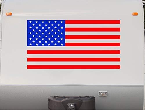 USA Flag RV Trailer Motor Home Camper Replacement Decals ...