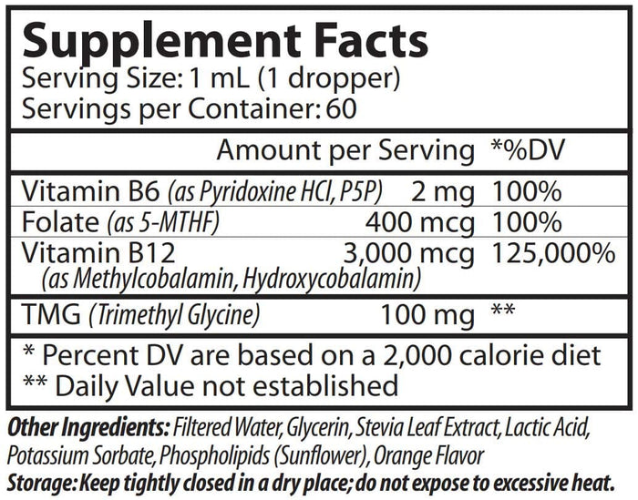 Vinco B12 Liposomal Ingredients