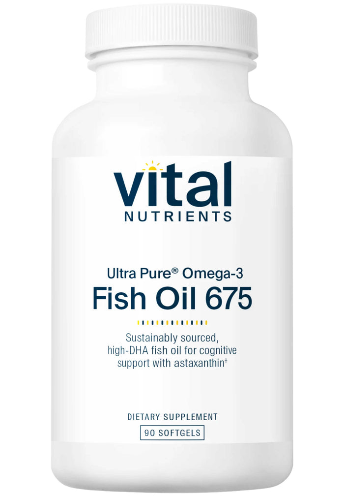 Vital Nutrients Ultra Pure® Omega-3 Fish Oil 675