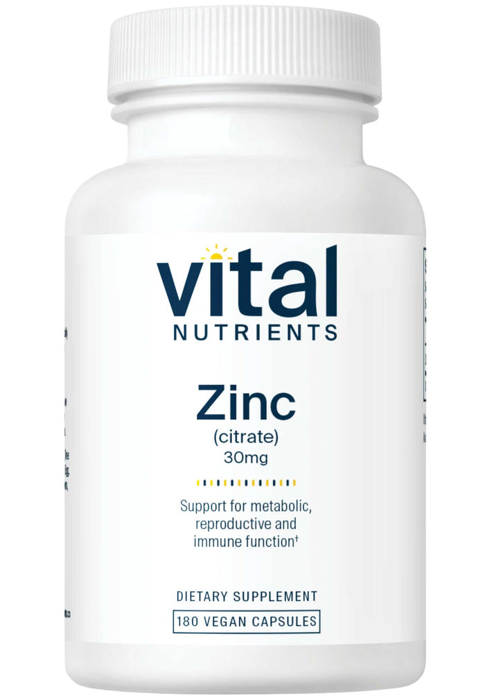 Vital Nutrients Zinc Citrate 30mg