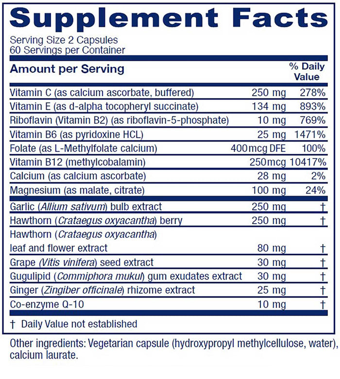 Vitanica CardioBlend Ingredients