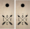 Wedding Cornhole Decal Sticker Ocean Bean Bag Toss Game
