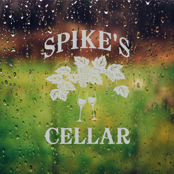 Wine Cellar Etched Decal- For Shower Doors, Glass Doors