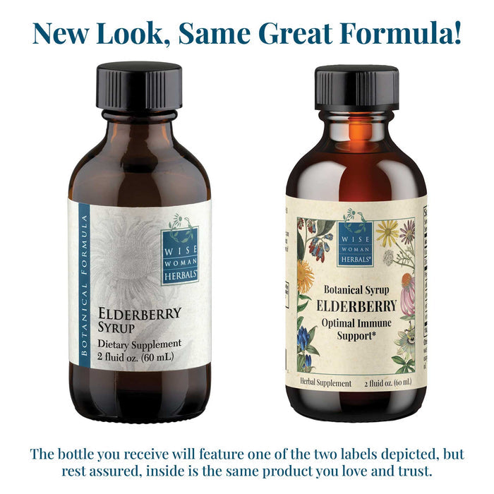 Wise Woman Herbals Elderberry Syrup New Look