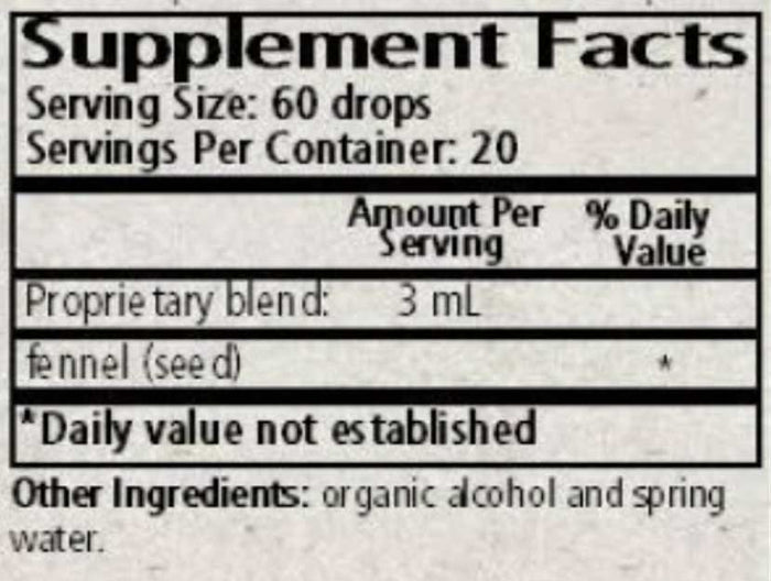 Wise Woman Herbals Foeniculum Vulgare Bitter Fennel Ingredients