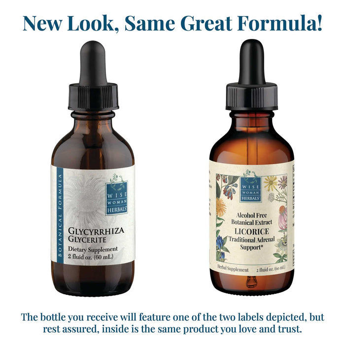 Wise Woman Herbals Licorice Alcohol Free Extract / Glycyrrhiza Glycerite New Look