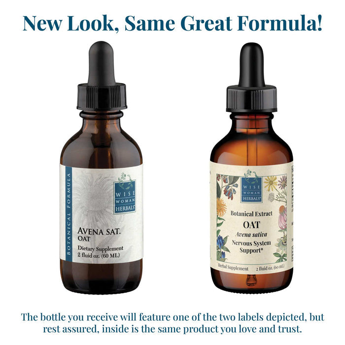 Wise Woman Herbals Oat Avena Sat. New Look