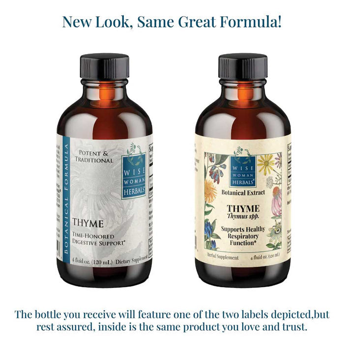 Wise Woman Herbals Thyme Thymus Spp. New Look
