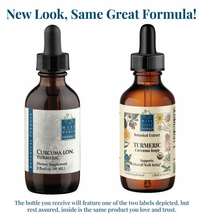 Wise Woman Herbals Turmeric (Curcuma spp.) New Look