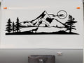 Wolf Mountains RV Camper Decal Sticker - Trailer Replacement Art CT18
