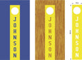 Your Team Name Cornhole Board Vinyl Decal Sticker Sticker Chef